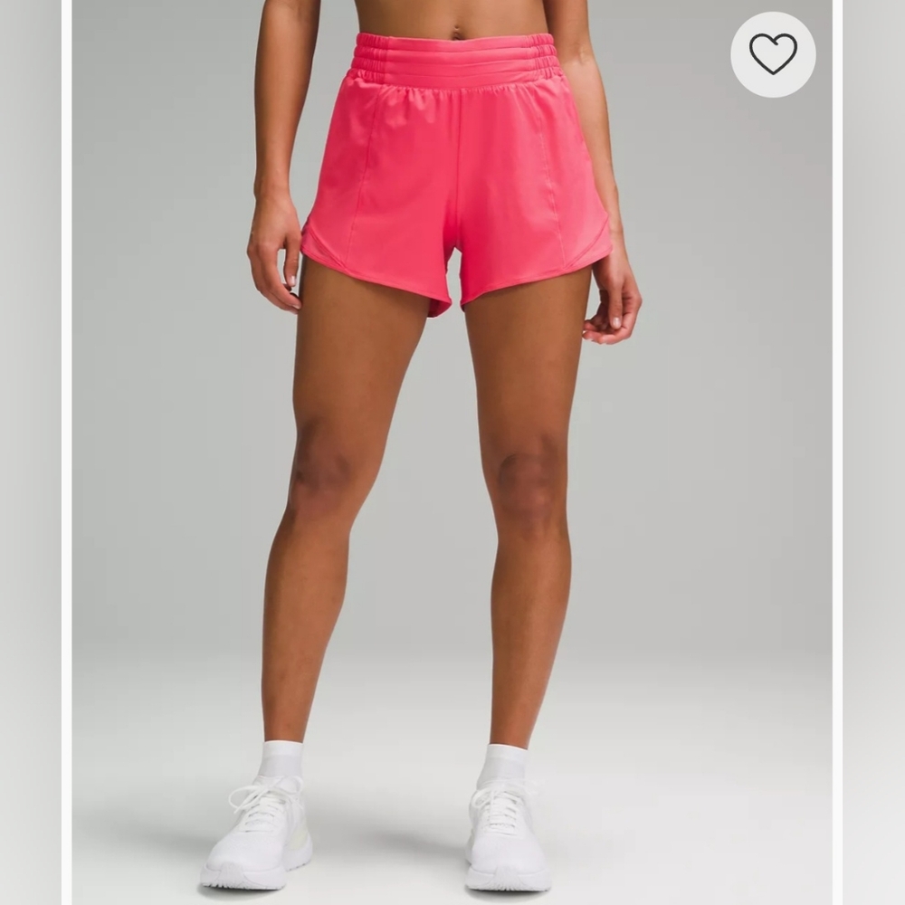 Lululemon hotty hot 4" High Rise